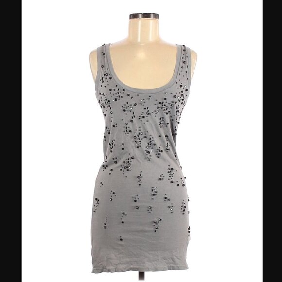 Joseph Tunic Tank Top 38 Emilie Embellished Cotton Luxury - Picture 1 of 8